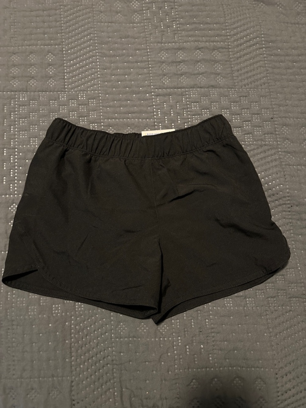 Old Navy Black Performance Elastic-Waist Shorts Kids L (8-10)
